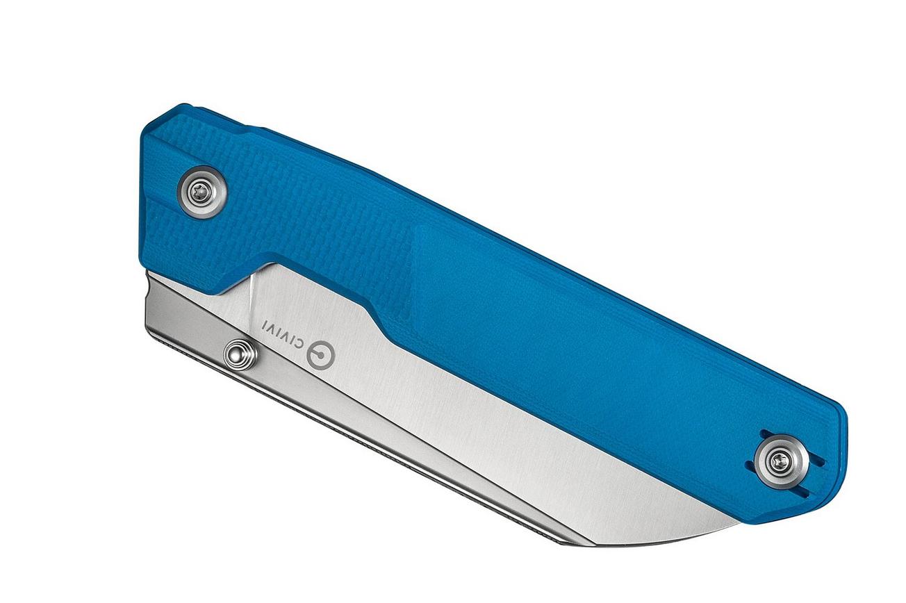 Civivi Hid C23008-5 Satin 14C28N, Blue G10, zakmes, Ostap Hel design