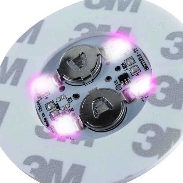 Viking Discs LED-lys for disker (10 stk) - rød