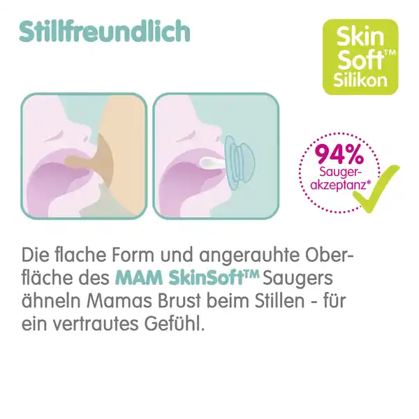 Schnuller Air Silikon 16+ blue