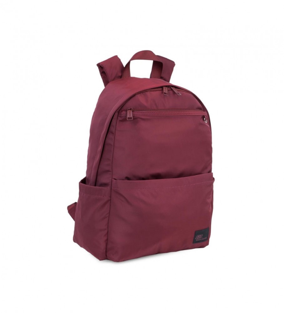 Mochila Skechers Unissex Adulto com Bolso Interno para iPad/Tablet S951 Bordô - 40x28x14cm -