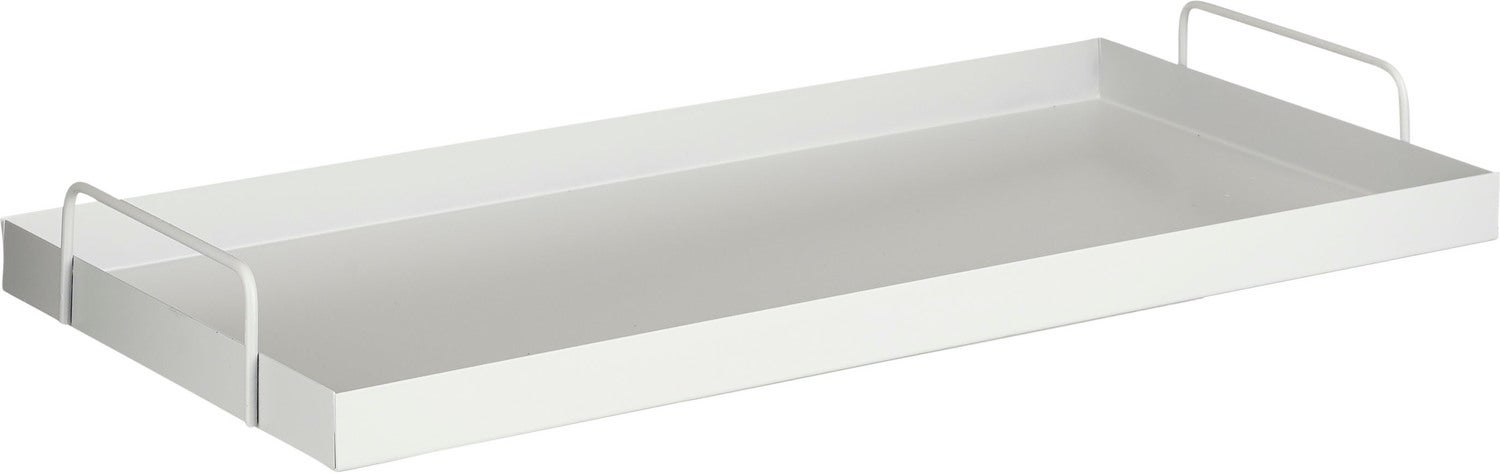 Mica Decorations decoratiebord Lita lichtgrijs 57 x 28 x 6,5 cm