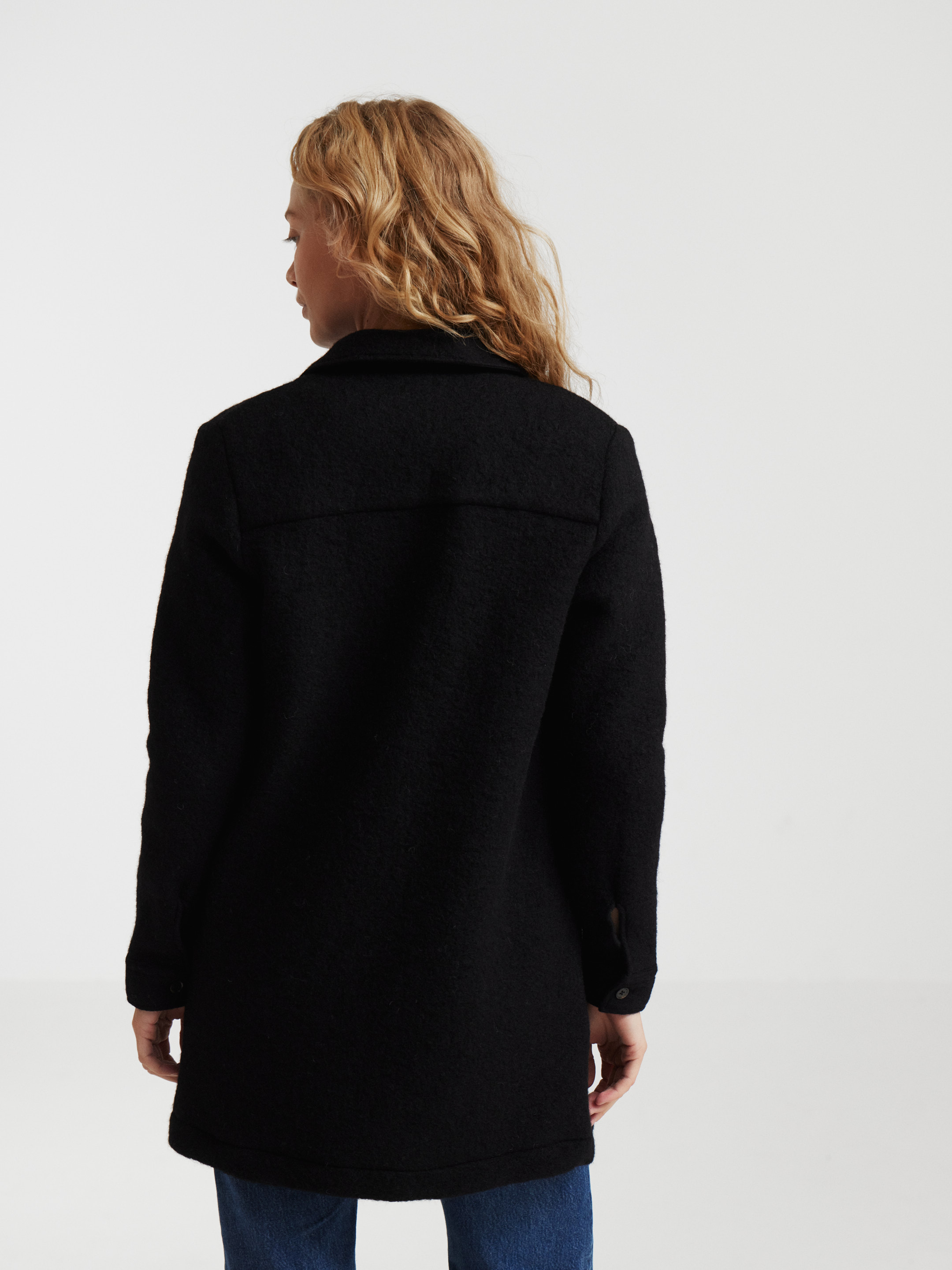 Vest in wol/katoen voor dames - Gratis Verzending