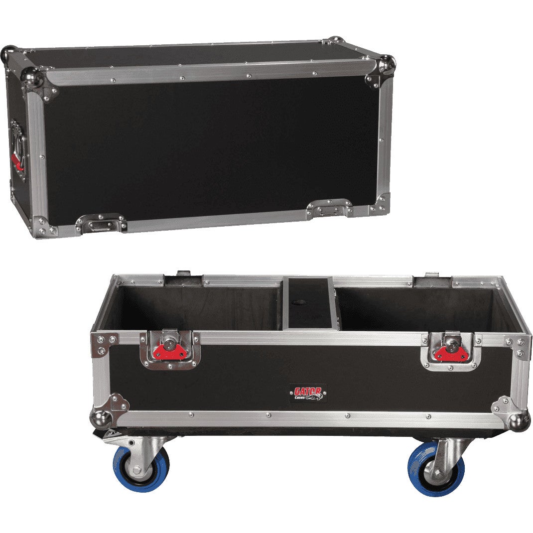 Gator Cases G-TOURSPKR-2K8 houten flightcase voor 2 QSC K8 speakers
