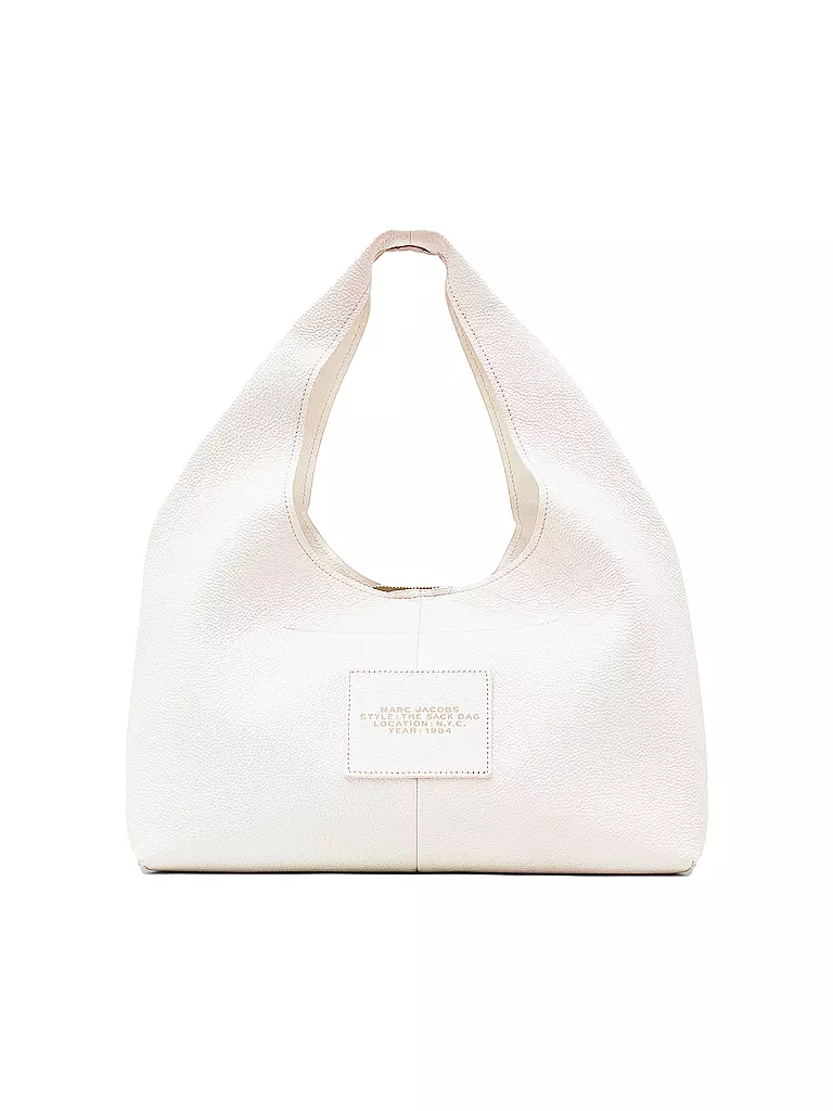 MARC JACOBS Ledertasche - Umhängetasche THE SACK BAG weiss
