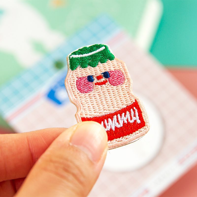 Chavipa - Geborduurde voedselpatchsticker (verschillende ontwerpen)