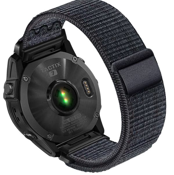 INF Garmin Fenix 5/6/7X Pro borrelåsstropp i nylon - 22mm