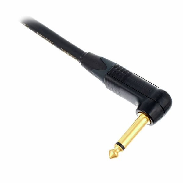 Cordial CSI 3 PR-BK Instrumentenkabel Gold