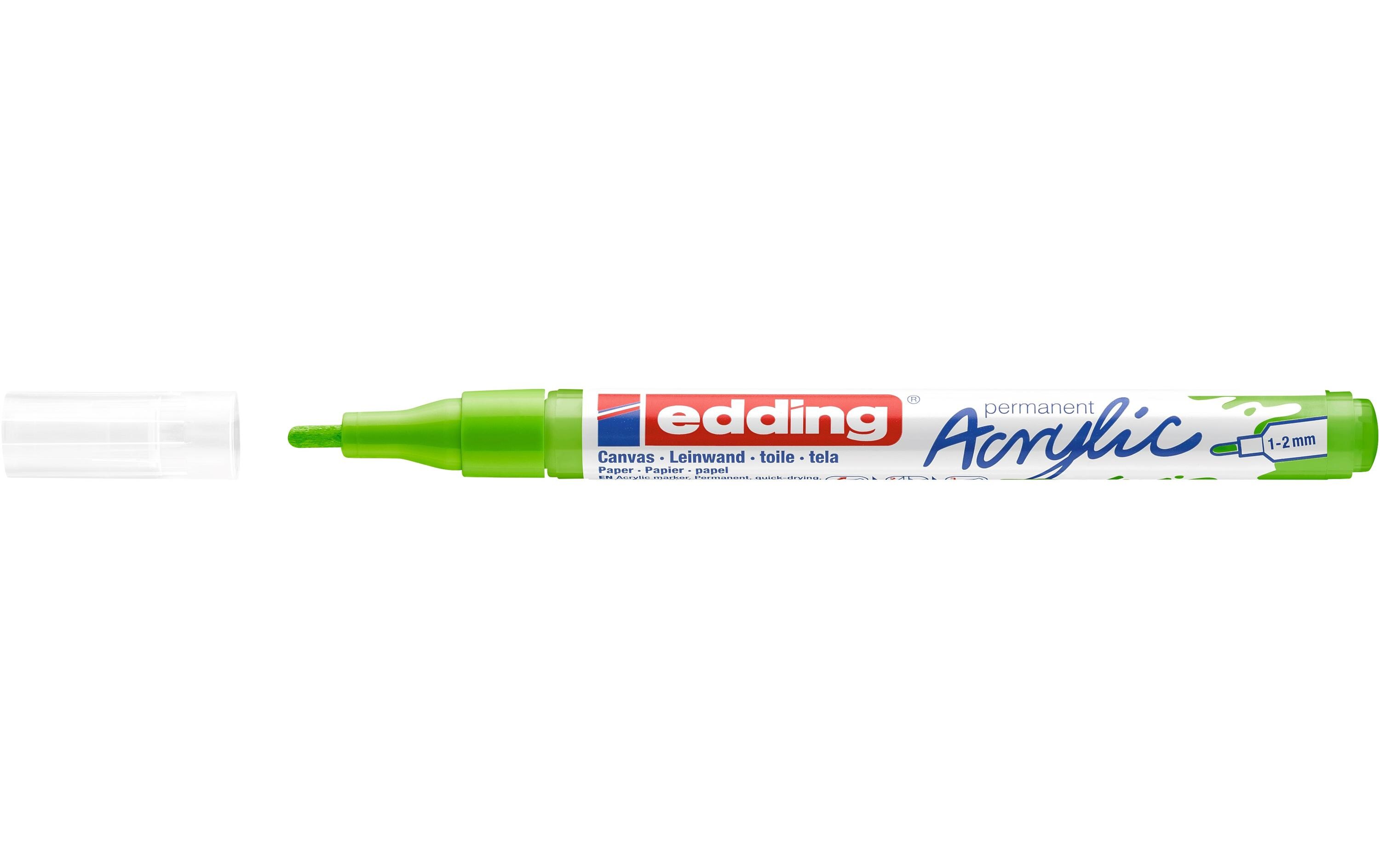 Acrylmarker 5300 Fein, GelbgrünSchnelltrocknende Acrylstifte