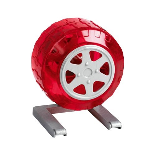Roda de exercícios Wheel N Around para hamsters, vermelha