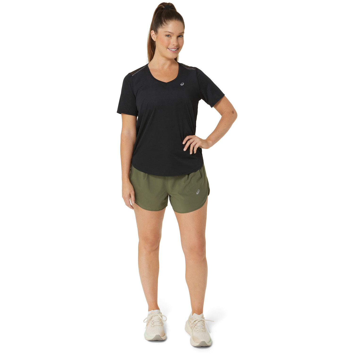 ASICS Road V-Neck T-Short Dames