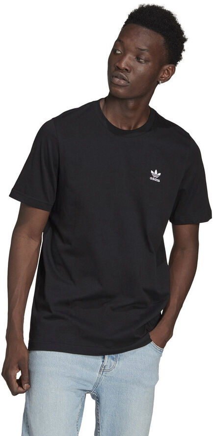 adidas LOUNGEWEAR Adicolor Essentials Trefoil T-shirt Sort