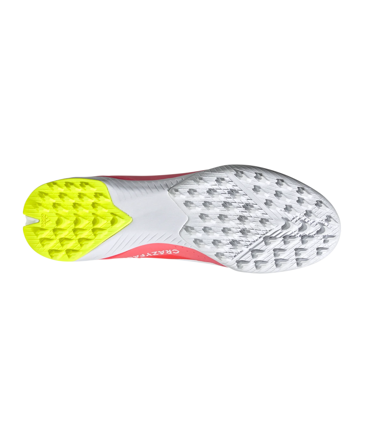 adidas X Crazyfast League TF Energy Citrus Rot Weiss Gelb
