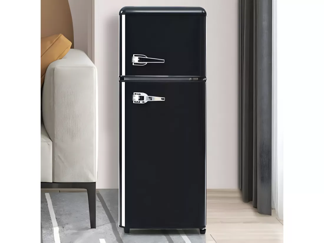 Réfrigérateur Double Portes 86,8 cm - Compact, Élégant et Efficace