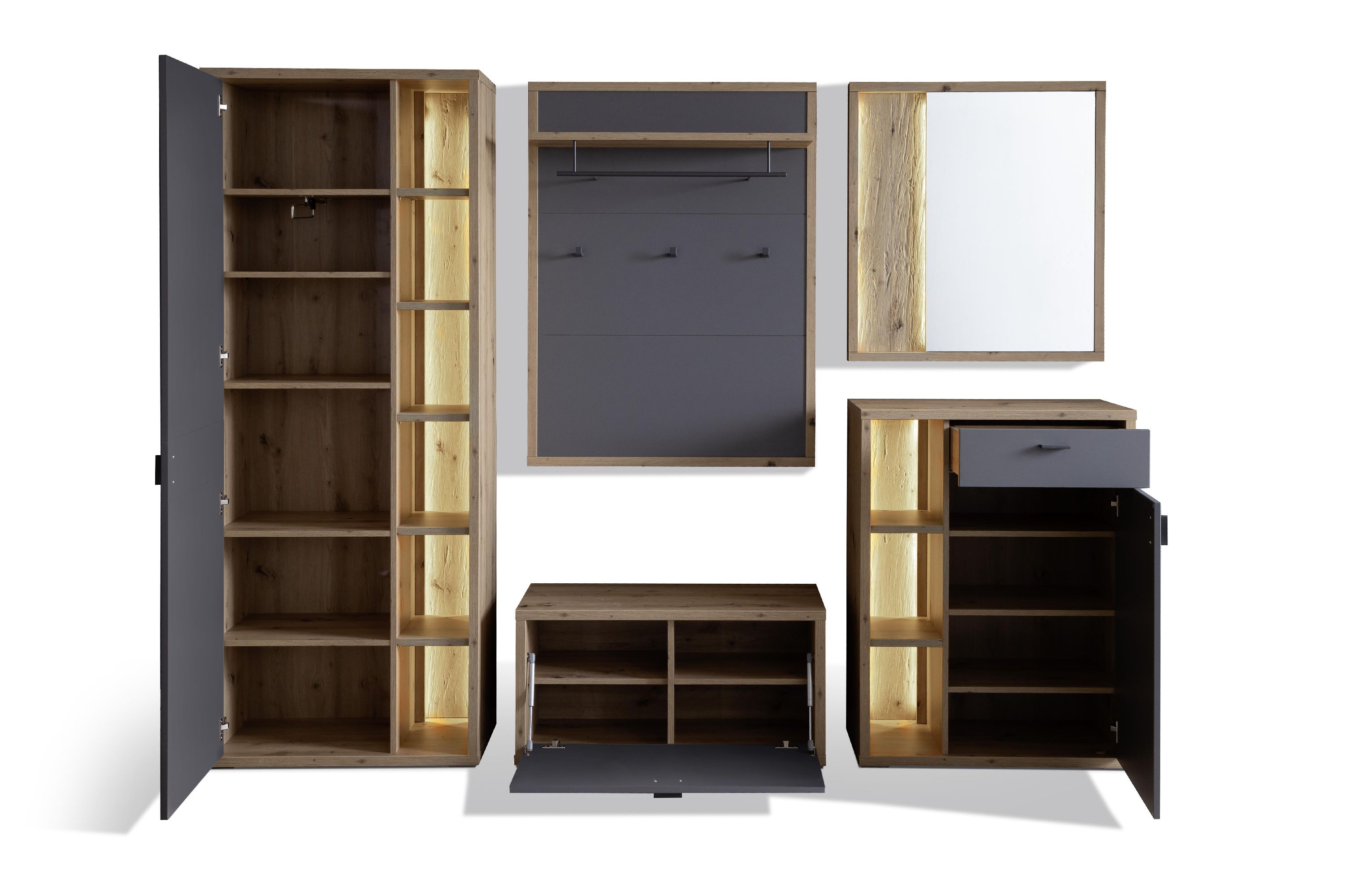 Garderobenset LIZZANO