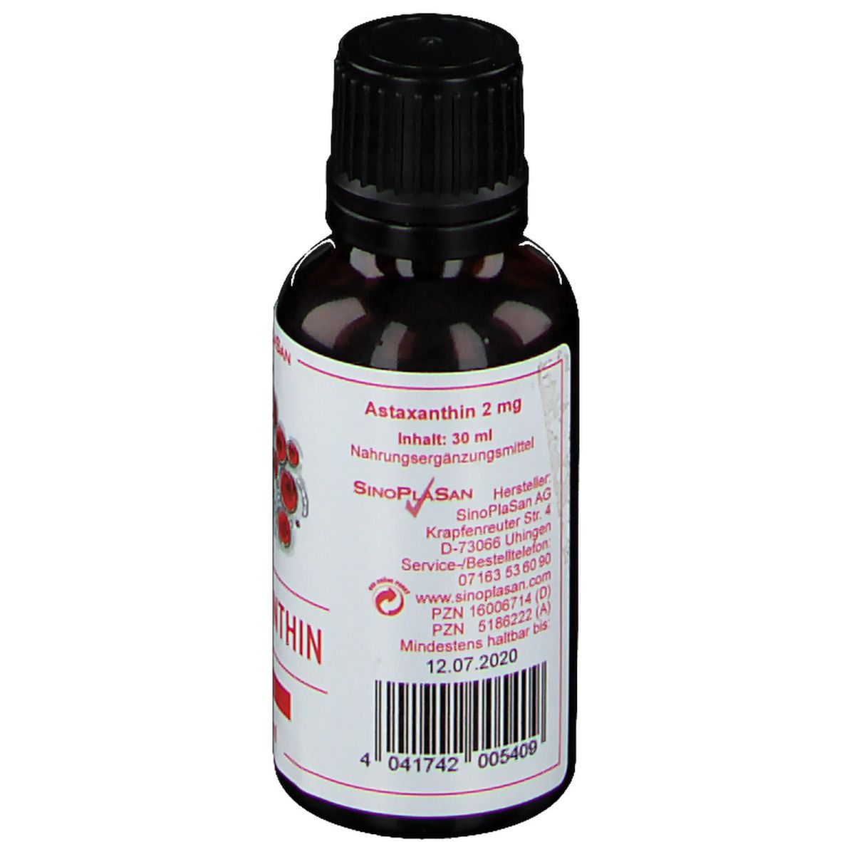SinoPlaSan Astaxanthin flüssig