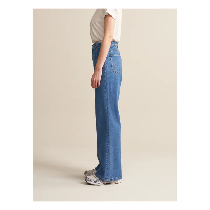 Bellerose Jean Park Coton Bio et Recyclé - Collection Femme | Bleu