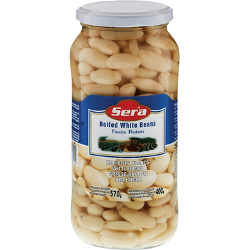 Sera Gekookte Witte Bonen 580g