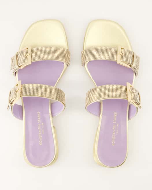 Konstantin Starke 5240 Pantoletten in Gold