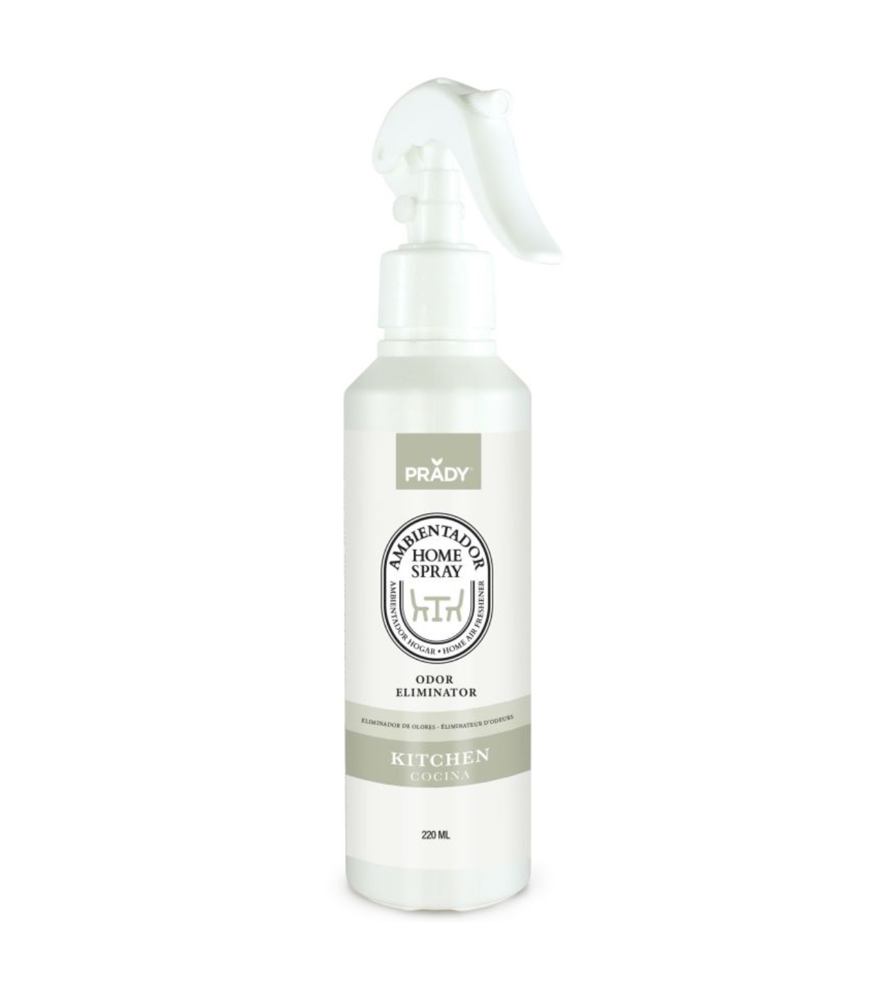Prady - Ambientador em spray neutralizador de odores 220ml - Cozinha