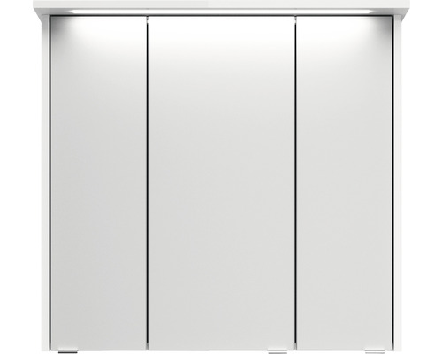 Pelipal xpressline 3261 spiegelkast, 75 x 16 x 72 cm, wit, 3-deurs, LED