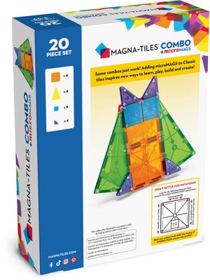 MAGNA-TILES Combo Byggesett 20 Deler