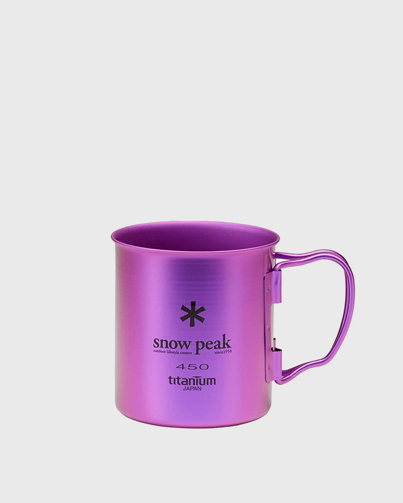 Snow Peak TITANIUM SINGLE WALL MUG 450ML