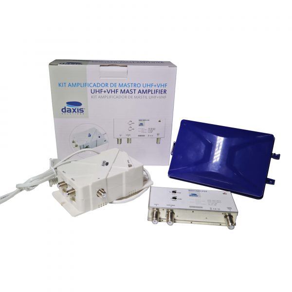 Daxis Kit Amplificador de Mastro UHF VHF 5G
