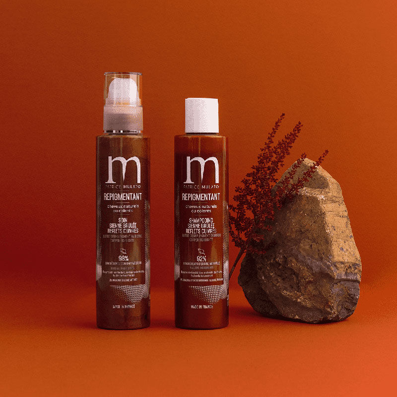 Shampooings repigmentants naturels 500ml sienne brûlée