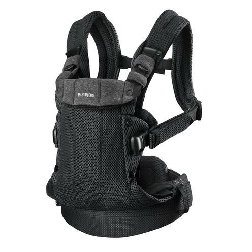 Porte-Bébé Harmony Mesh 3D Noir - BABYBJÖRN