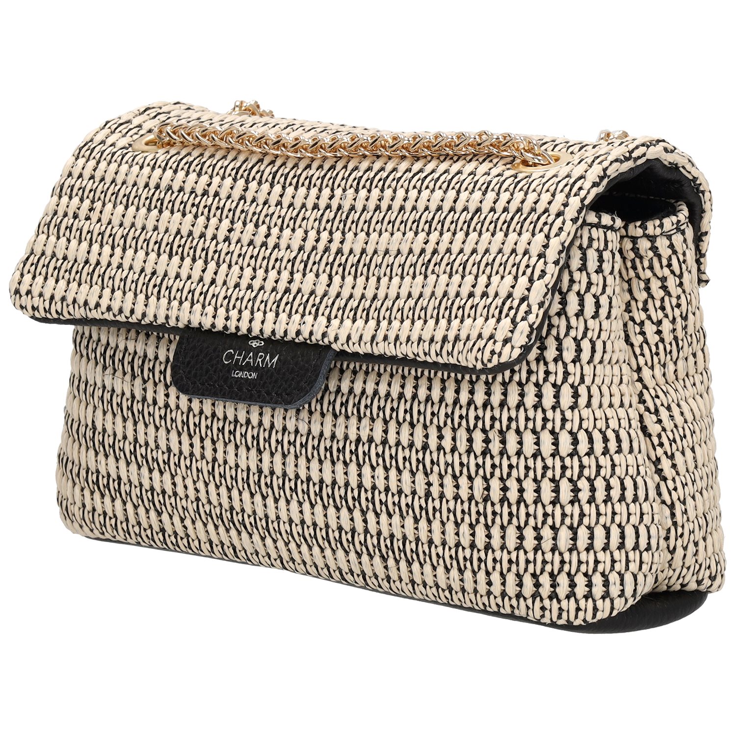 Charm London Elisa Shoulderbag black/beige