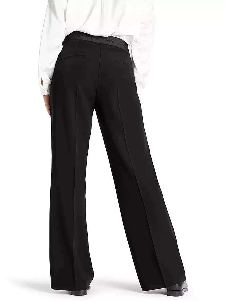 CAMBIO Hose Wide Leg AVA schwarz