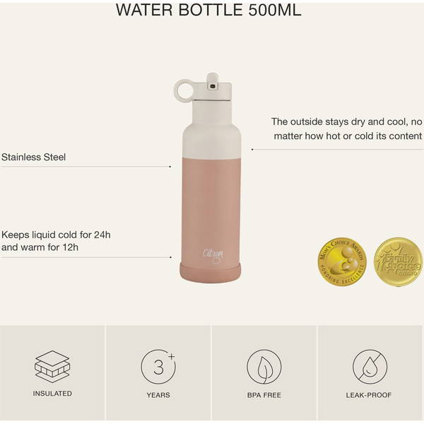 CitronCitron   Trinkflaschen Thermoisoliert 500ml pink