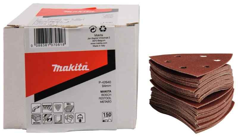 Makita P-42640 Schuurvel K150 Red Velcro