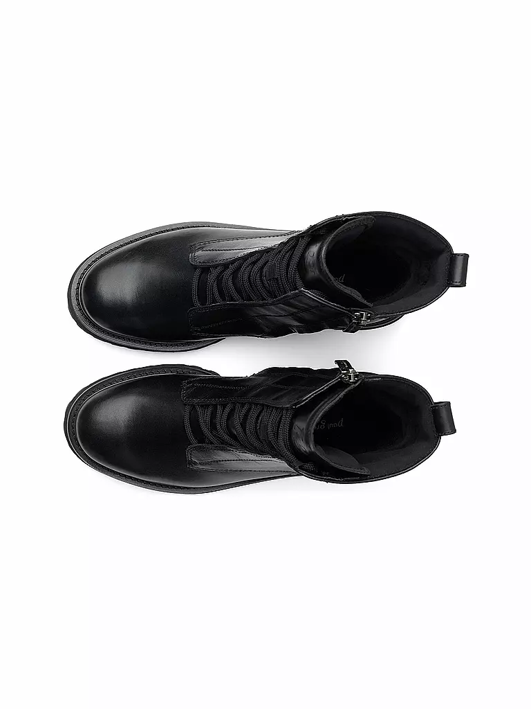 PAUL GREEN Schnürboots  schwarz