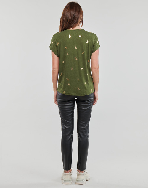 Only - ONLTENNA S/S FOIL TOP CS JRS - Kaki