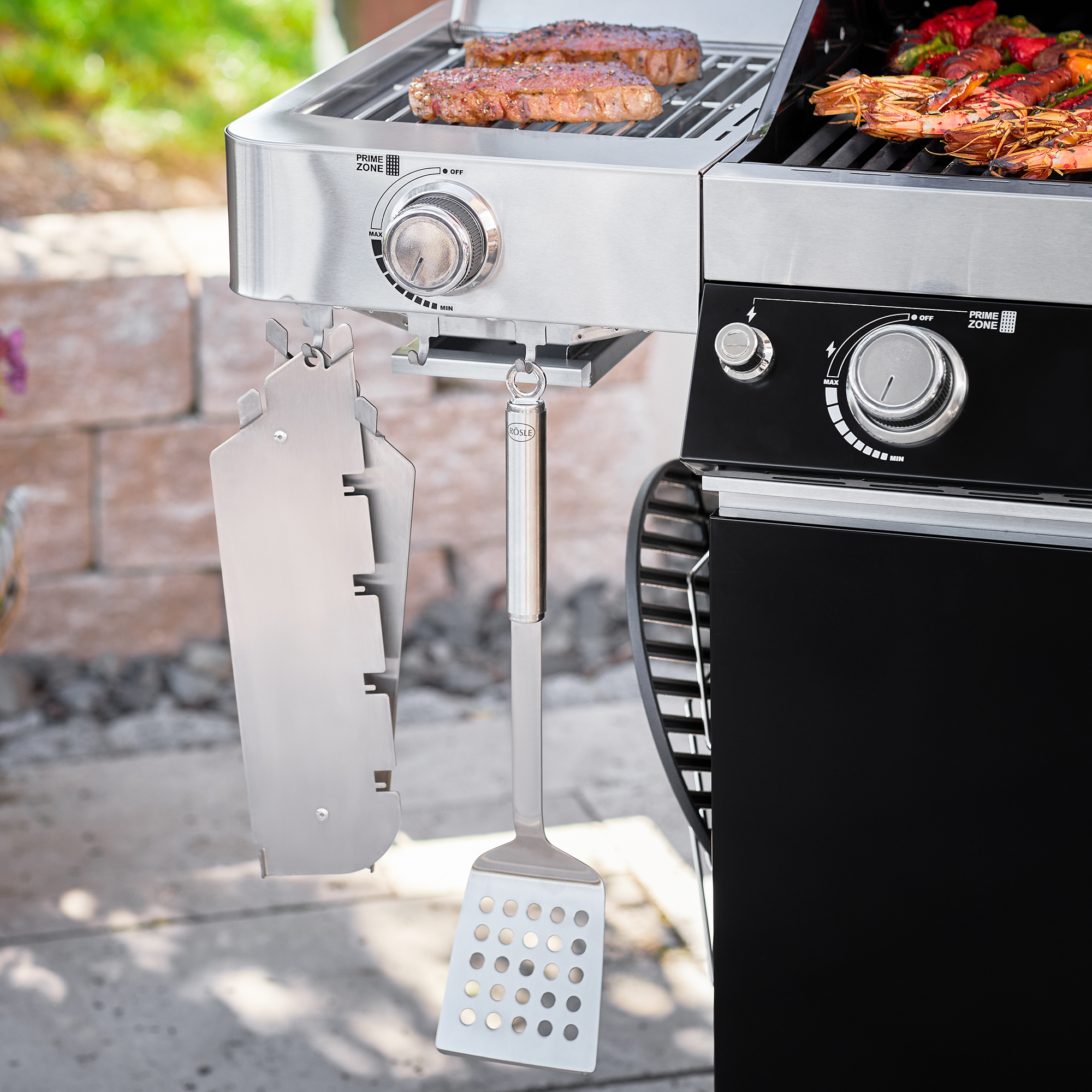 Gasgrill BBQ-Station VIDERO G6-S Vario+ schwarz 50 mbar
