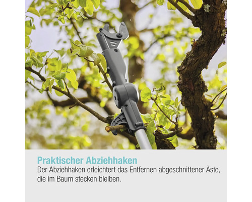 GARDENA HighCut 250/18V P4A accu-boomsnoeier (zonder accu en lader), snijhoogte tot 4 m