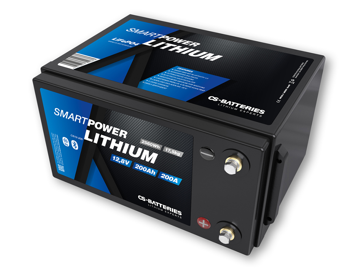 Smart Power Lithium Accu - 200 Ah