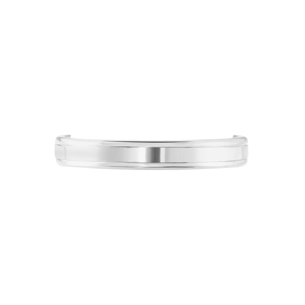 Alliance Beatrice Ruban Plat Or Blanc