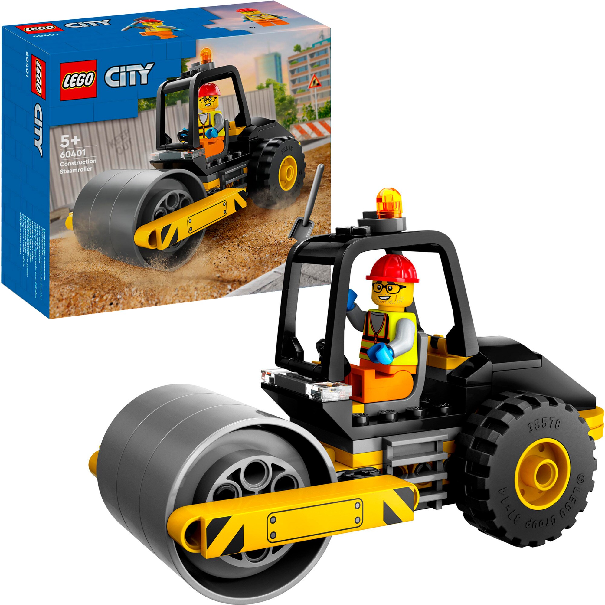 LEGO Konstruktionsspielzeug City Straßenwalze