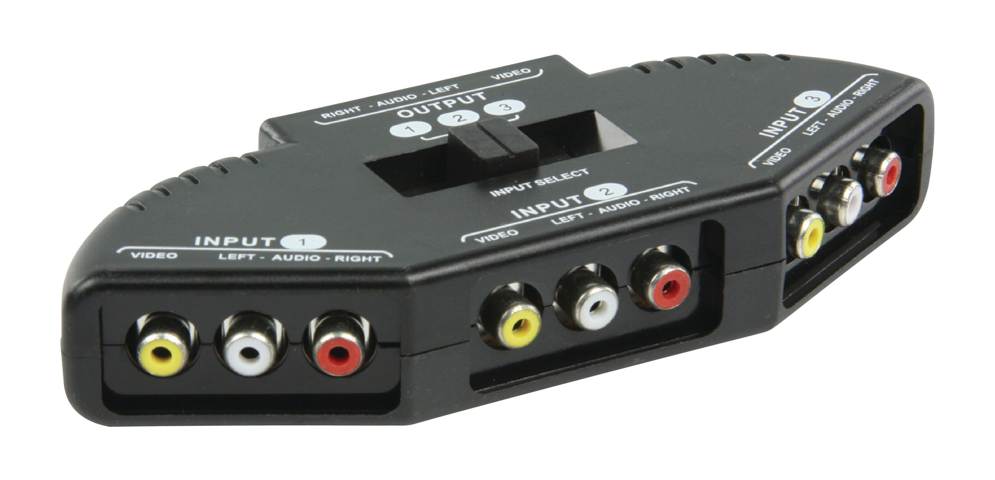 RCA-switch, 3-veis