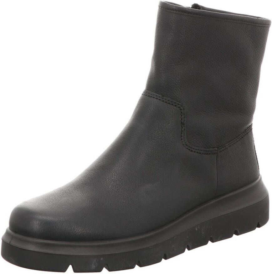 ECCO Nouvelle enkellaarsjes zwart Textiel Dames