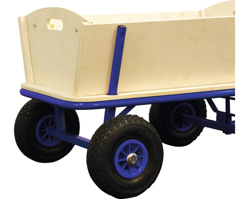 Sunny Billy houten wagen, blauw