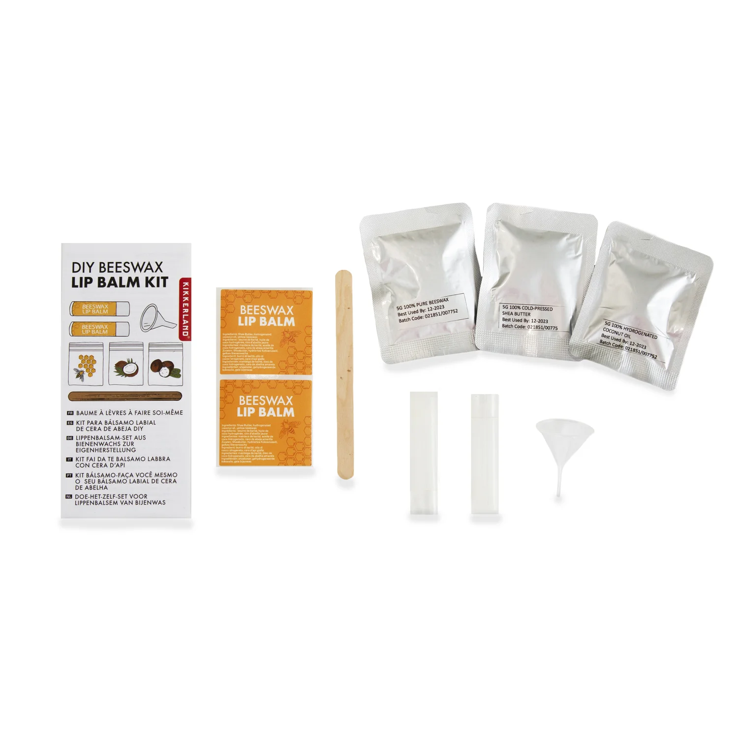 DIY Beeswax Lip Balm Kit