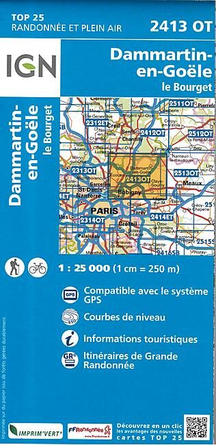 IGN - TOP 25 2413OT DAMMARTIN EN GOELE 1 25 000