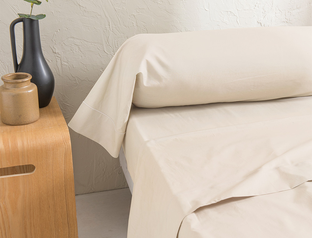 Taie de traversin-Percale