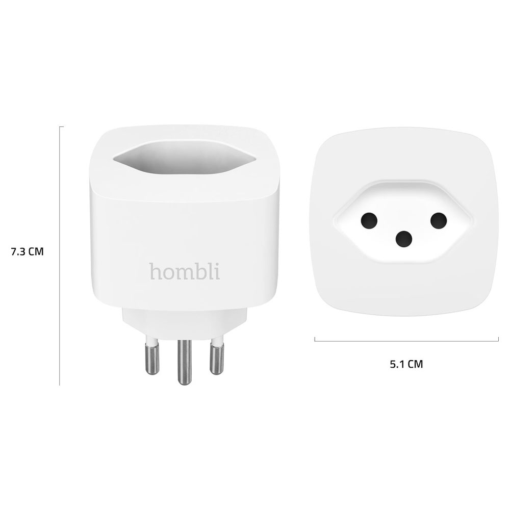(3er Set) Smart Swiss Socket WLAN-Steckdose Schweiz 3-polig CH für Sprach   App Steuerung Smart Home für iOS / Android (HBPP-0204) - Weiss