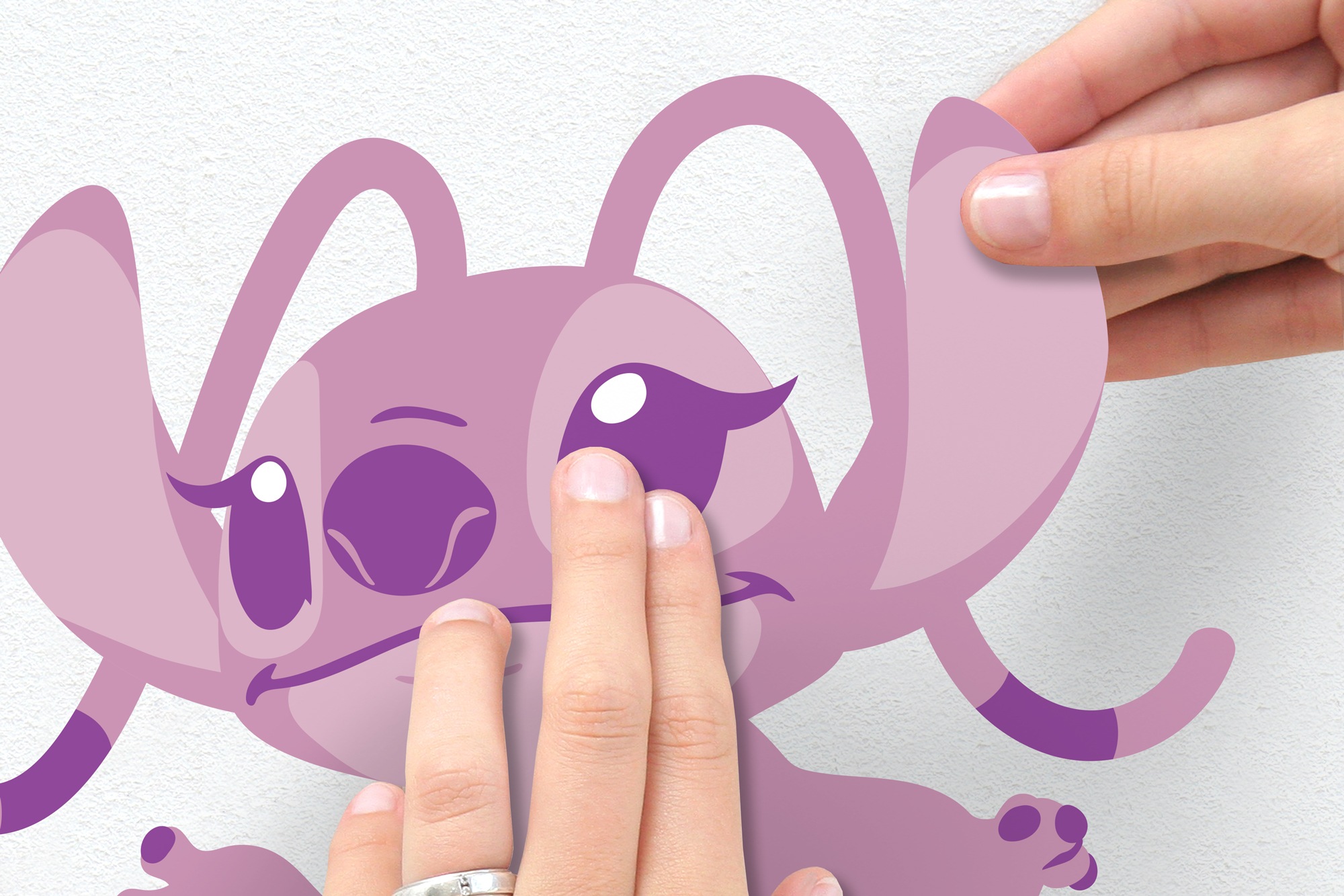 Komar Wandtattoo »Stitch World - Grösse 50 x 70 cm« selbstklebend, Wandsticker, Kinderzimmer