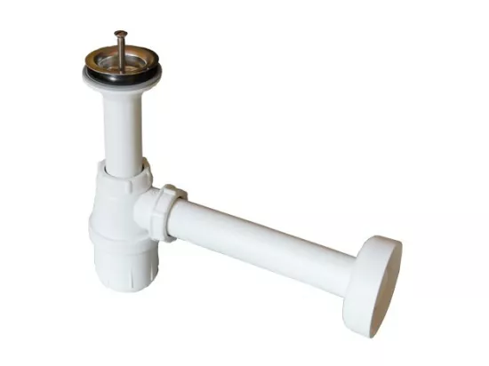 Ensemble meubles de salle de bain collection BIRD, coloris blanc mat et brillant avec une colonne