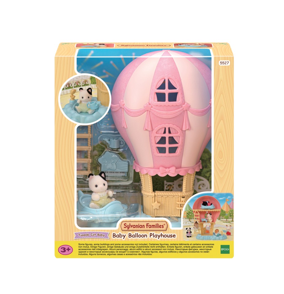 Sylvanian Families - Baby Ballon Legehus med figur (5527)